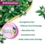 Himalaya Anti-Hair Fall Bhringaraja Shampoo 1 Litre | with Bhringaraja & Natural Proteins | Up to 96% Less Hair Fall | Dermatologically Tested | Paraben Free | For Women & Men - Image 6
