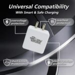 Elite Gear SuperVOOC 65W Fast Charger, Multi-Voltage Output 12V-2.0A, 9V-3.0A, 5V-6.6A, AC 100-200V Input, High Power Charging Control - Image 4
