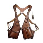CALANDIS™ Underarm Shoulder Bag Pocket Organiser for Outdoors Costume Parties Festival Brown | Backpacks, Bags & Briefcases | Mens Accessories | Clothing, Shoes & Accessories - Image 4