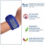 Safe-O-Kid® Mosquito & Outdoor Protection Kit | 24 Ayurvedic Anti-Mosquito Patches, 1 Anti-Mosquito Pouch, 2 Mosquito Repellent Bands & 1 Baby Cotton Helmet | Outdoor Safety for Babies – Assorted - Image 5