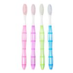 WISHLIST Lotus Brush Flex Ultra Soft Toothbrush | Manual Brush with Gentle Soft Bristles (Pack of 4) - Image 4