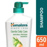 Himalaya Gentle Daily Care Natural Protein Shampoo 650 ml | with Chickpea, Licorice & Natural Proteins | Mild & Gentle Daily Use Hair Cleanser| Dermatologically Tested | Paraben Free | For Women & Men - Image 3