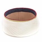 Lux Islamic Prayer Kufi, Sarik, Imam Hat, Muslim Men Mosque Head Wear, Black, Large - Image 4