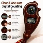 Zyphen Digital Tasbeeh Hand Tally Counter Finger Ring Digital Counting Machine Counter Tasbeeh & Jaap mala for Counting Purpose with LED (1 Pc) - Image 6