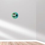 woopme ® Islamic Arabic Qibla Arrow Direction Praying Sticker Wall Floor Prayer Room Home House Vinyl Printed Stickers L x H 25 x 25 Cms - Image 4