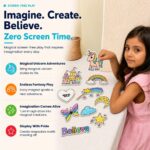 NESTA TOYS Art & Craft Kit for Kids – DIY Unicorn Fridge Magnets | Travel Toys & Creative Activity for Kids | Paint 10 Magnets Recycled Paper | Birthday Gift for Boys & Girls Age 5-12 - Image 6