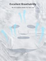 Compressed Facial Mask Tablets Disposable Paper Natural Cotton Skin Care Masks Cosmetic Facial Paper Sheet. Pack Of 50 - Image 4