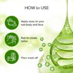 Khadi Natural Aloe Vera Soap | Herbal Bath Soap for Gentle Skin Cleansing | Helps Maintain Skin Hydration & Softness | Mild Bath Soap for Daily Use | Suitable for Men & Women | All Skin Types | Pack of 3 - Image 5