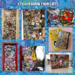 Vinyl 50pcs Demon Aesthetic Fanart Self Adhesive Sticker Pack Water Bottle Travel Case Guitar Luggage Motorbikes (Water Resistant Scratch Resistant Residue-Free Removal) 10 cm - Image 3