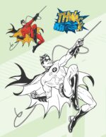 Batman Copy Colouring Book for Kids – Fun Superhero Colouring Pages to Develop Creativity, Fine Motor Skills, Confidence & Hand-Eye Coordination for Young Fans - Image 5