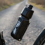Flip-Top Cap Bike Press Bottle Grippy Middle Cycling Water Tall Cylindrical Sports Gear Printed Logo For Workouts, Black | Hydration Fitness Equipment & Running Yoga Sporting - Image 4