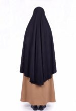 Women's Premium Sarina Crystal Namaz Hijab | Readymade Namazi Scarf & Rumali for Daily Prayer | Soft & Lightweight Islamic Prayer Wear - Image 4