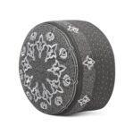 Designer Muslim Namaz Cap | Arabic Pattern Embroidery Islamic Topi | Premium Skull Cap for Men - Image 3