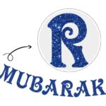 Festiko® Eid Mubarak Banner Decoration Blue Glitter Star and Moon Garland Ramadan Hajj Mubarak Decorations for Home Table Muslim Islamic Party Decoration Ramadan Kareem Party Supplies 2 Pack - Image 6