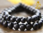 Natural Ebony Wood (Karungali Kattai) Religious Japa Mala Malai for Meditation & Chanting 27+1 Beads with tassel (Wrist Mala) - Image 4