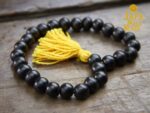 Natural Ebony Wood (Karungali Kattai) Religious Japa Mala Malai for Meditation & Chanting 27+1 Beads with tassel (Wrist Mala) - Image 5
