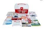 STAR SAI COLLECTION- First Aid Kit Storage Box with Medical Supplies Transparent Plastic Organizer Case for Home, Office, Travel & Emergency Use –Medical Supply Container - Image 4