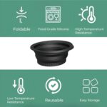 LUMONY® (Pack of 2) Ice Face Bowl Silicone Face Ice Bowl For Ice With Built-In Ice Tray Collapsible Face Tub For Ice Bath, Facial Ice Plunge Bowl Ice Water Facials at Home Women & Men - Image 6