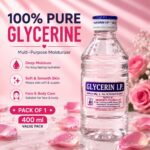 Glycerine 400g | Pure & Unscented Glycerin for Skin, Face & Hair | Multipurpose Moisturiser for DIY Skincare, Soap & Hair Care - Image 3