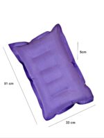 Shivam Cart Pack of 4 Cushion Sleeping Bag Backpacking Pillow Soft Comfortable Air Inflatable Travel Pillow Tourist Pillow Sleeping Tourist Pillow (Multi Color). - Image 4