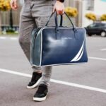 Nautica Unisex 25L Duffle Bag for Travel & Gym | Premium PU Leather | Sturdy Base & Organized Storage | Durable, Versatile Weekender for Men & Women - Image 6