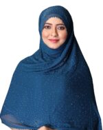 Chiffon Hijab for Women | Lightweight & Breathable Headscarf | Ideal for Modest Fashion, Office & Casual Use - Image 4