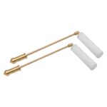 Brass Dowsing L Rods Pair Plastic Handle | Aura Energy Scanner | Finding Underground Water & Geopathic Stress | Reiki | Dowsing Rods | Pendulum Assorted - Image 7