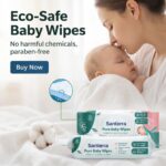 Pure Baby Wipes with Chamomile, Aloe Vera & Vitamin-E, Pack of 3 (216 Wipes), Eco Safe Formula, Extra Moisturiser, Dermatologically Tested, Alcohol-Free, Paraben-Free for Newborns & Infants - Image 5