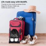 Shoe Bag for Travel Bag for Man & Women Shoe Cover for Storage at Home Gym Reusable Travelling Accessories Organizer Pouch Travel Essentials Footwear Bags for Travelling (Pack of 6) - Image 6