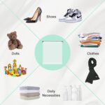 Mluffy 10 PCS Travel Shoe Bags, Multifunctional Waterproof Underwear Bag Translucent Storage Bags with Drawstring, Portable Organizer Pouch for Shoes, for Clothes Shoes Travel Accessories (10) - Image 4