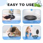 Ice Face Bowl Silicone Face Ice Bowl For Ice With Built-In Ice Tray Collapsible Face Tub For Ice Bath, Facial Ice Plunge Bowl Ice Water Facials at Home Women & Men - Image 4