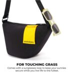 MOKOBARA The Aisle Crossbody Sling Bag | Durable Aerology Nylon with Vegan Leather Trims | Adjustable Strap for Personalized Fit | Everyday Casual Travel (Money Moves) - Image 6
