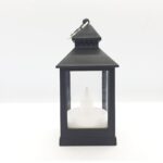 SATYAM KRAFT 2 Pcs Small Antique LED Lantern Hurricane Candle Lamp – Flameless & Smokeless Acrylic Light for Home Decor, Wedding, Valentine Decorations, Living Room, Table Centerpiece (9.5 x 4.5 cm) - Image 5