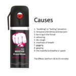 GUARDIAN Pepper Spray Self Defence for Women Safety/Protection Single 55ml, Pink & Black, 35G(55ML) - Image 3