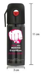 GUARDIAN Pepper Spray Self Defence for Women Safety/Protection Single 55ml, Pink & Black, 35G(55ML) - Image 4