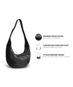 bRhat Jhola Leather Sling Crossbody Bag - Image 5