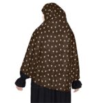 Namaz Hijab Khimar, Namaz Chadri for Women, Lycra Stretchable Islamic Solid Hijab with Sleeves, Women's Stylish Plain Hijab - Image 3