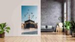 Premium Holy Kaaba Islamic Wall Poster | Makkah Mosque Spiritual Wall Art for Muslim Home, Prayer Room, Office, Ramadan & Eid Decoration - Image 4
