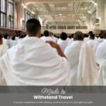 Men's Ihram Towel Set for Hajj and Umrah - 2PCS Hypoallergenic Premium Microfiber Ahram Towels (110x220cm) - Soft, Absorbent, Breathable, Unstitched - No Belt or Accessories - White - Image 6