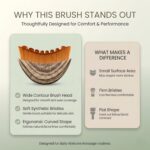 Lymphatic Brush for Face Massage – Big Size Lymphatic Contour Face Brush, Guasha Dry Brushing Tool for Daily Skincare Routine, Gentle Facial Massage Brush for Men & Women (Big) (Pack of 1) - Image 5