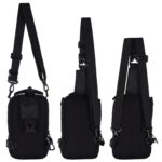 F Gear Thames 6L Crossbody Bag with USB Charging Port | 2 Compartments & 3 Pockets | Lightweight Durable & Water-Resistant Bag for Men & Women, Stylish Multipurpose Sling, Travel - Image 5