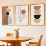kotart Home Decor Boho Painting Decorative Wall Art poster With Frame For Living Room Bed Room Hotel Wall Decor Digital Reprint Set of 3 (19X25 inch) - Image 6