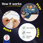 Smartivity DIY Solar System Kit | Gear-Driven Working Model of Planets | Birthday Gift for Boys & Girls 8-14 YearsI Build, Rotate & Explore Astronomy | Learn Solar System & Science Facts - Image 3