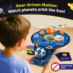 Smartivity DIY Solar System Kit | Gear-Driven Working Model of Planets | Birthday Gift for Boys & Girls 8-14 YearsI Build, Rotate & Explore Astronomy | Learn Solar System & Science Facts - Image 4