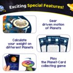 Smartivity DIY Solar System Kit | Gear-Driven Working Model of Planets | Birthday Gift for Boys & Girls 8-14 YearsI Build, Rotate & Explore Astronomy | Learn Solar System & Science Facts - Image 5