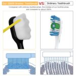 Athelas Extra Soft Toothbrush for Smooth & Sensitive Brushing | 20,000 Super Soft Sensitivity Bristles for Sensitive Gums & Teeth, Pregnant Women, Kids & Elders (Manual Ultra Soft, Comfeel) - Image 6