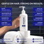 Routine Wellness Anti-Thinning Shampoo for Thinning Hair - Biotin DHT Blocker Women & Men - Color Safe Shampoo for Hair Loss & Healthy Hair - Unscented 14oz (Pack of 2) - Image 5