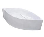 1Pcs Egyptian Kufi Koofi Kofi Topi Imam Cap Hat Plain White Prayer Muslim Islamic Islam Mens Top Simple Stitch Design Fabric Skull Religious Ceremony Men Headwear Worship Soft Comfortable - Image 2