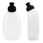 2 Pack 10oz BPA-Free Bike Water Bottle and Running Water Bottle Set - For Hydration Belt, Handheld Water Bottle Running, Small Water Bottles, Flip Belt Water Bottle - Ideal for Marathon, Hiking - Image 2