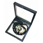 Aim Emporium Manual 100 Beads Tasbeeh with Hand Finger Digital Tasbeeh Counter Color Random (as per avaiable) in Transperent Package for Gifting on Events.Pack of 1 - Image 2